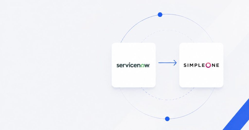 Миграция servicenow-simpleone
